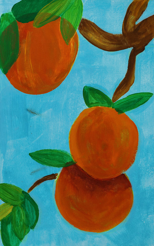 Acrylic Oranges